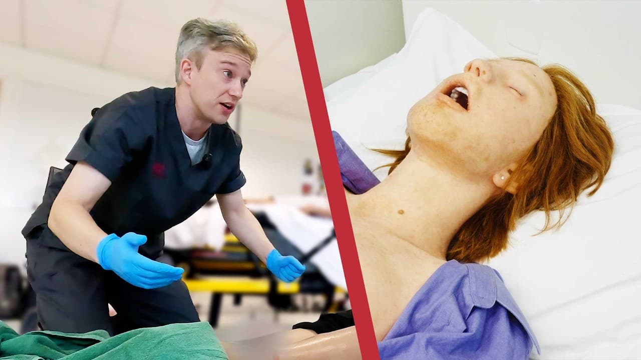 I was not prepared for a mannequin that can bleed. — mealtime video thumbnail