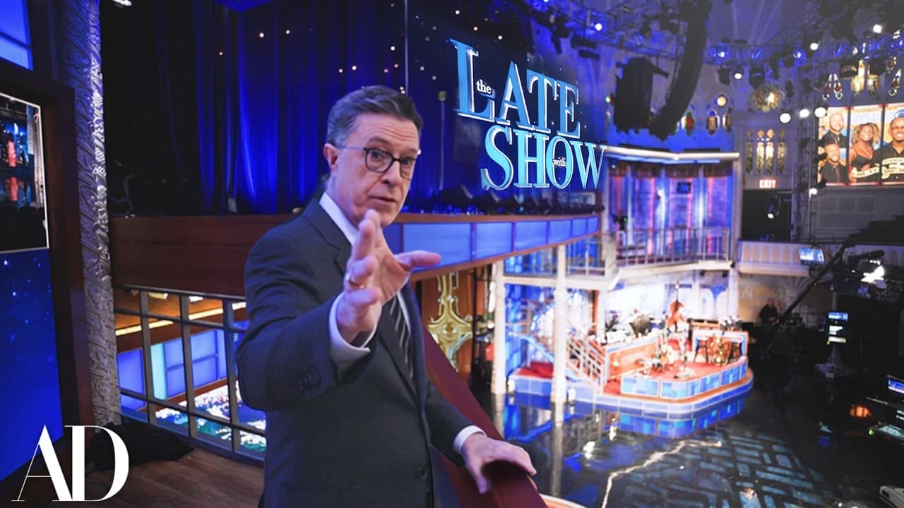 Inside 'The Late Show' Set with Stephen Colbert | Set Tour | Architectural Digest — mealtime video thumbnail