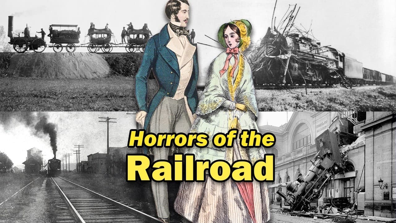 The Terrifying World of Victorian Train Travel — mealtime video thumbnail