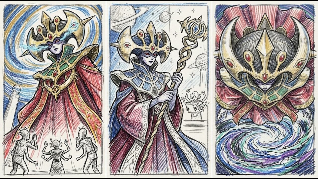 Cosmo Queen - Yu-Gi-Oh Realities And The Cosmic Sovereign Who Rewrites Them  [Design & Lore Essay] — mealtime video thumbnail