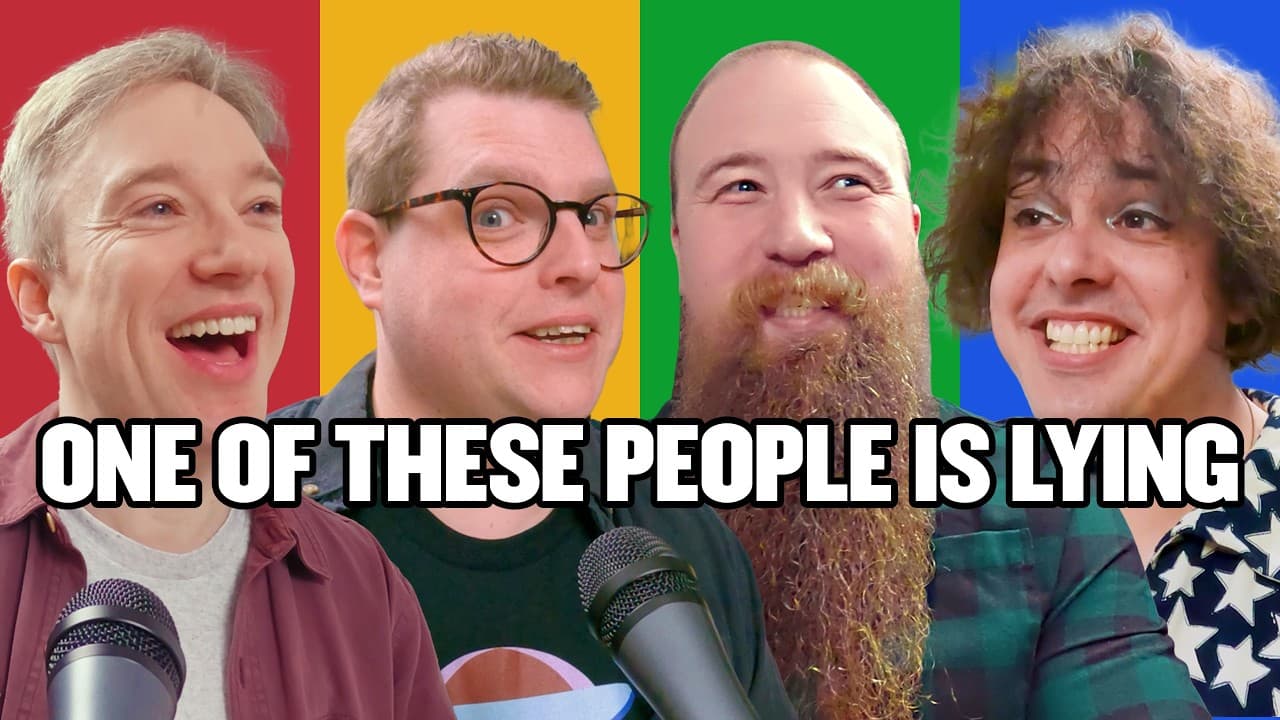 Pontefract and Polytechnics: One Of These People Is Lying 1x01 — mealtime video thumbnail