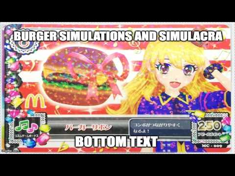 a brief history of burger simulations and simulacra — mealtime video thumbnail