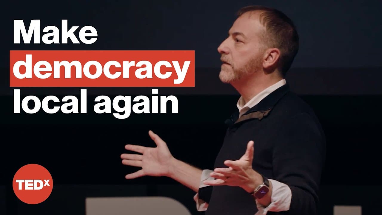 Why it's time to expand the House of Representatives | Chuck Todd | TEDxFoggyBottom — mealtime video thumbnail
