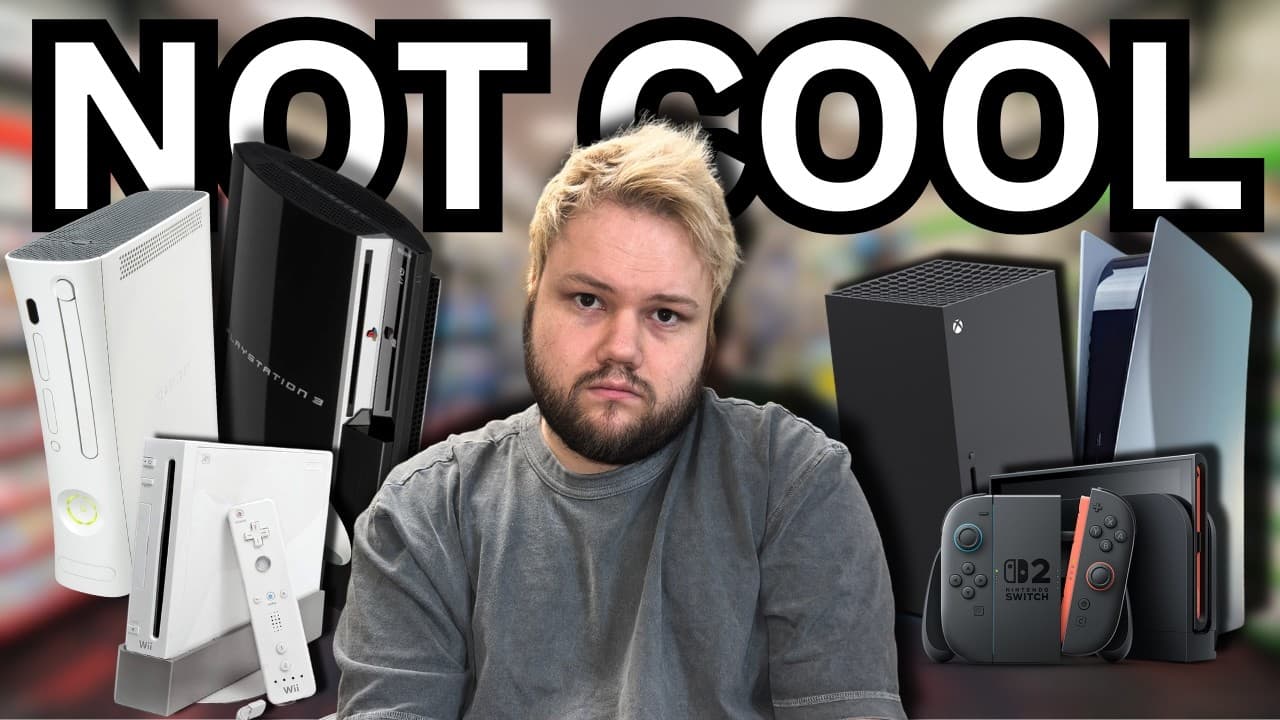 Consoles Aren't Cool Anymore — mealtime video thumbnail