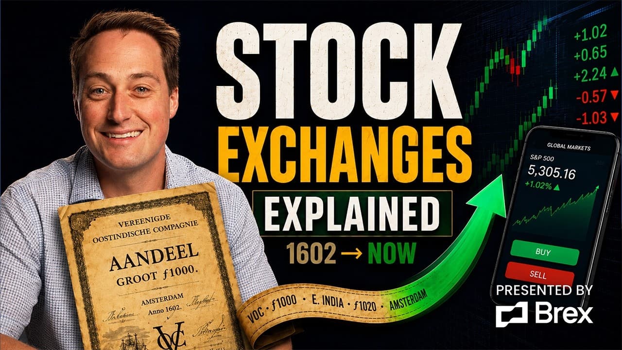 A CFO Explains Stock Exchanges — mealtime video thumbnail