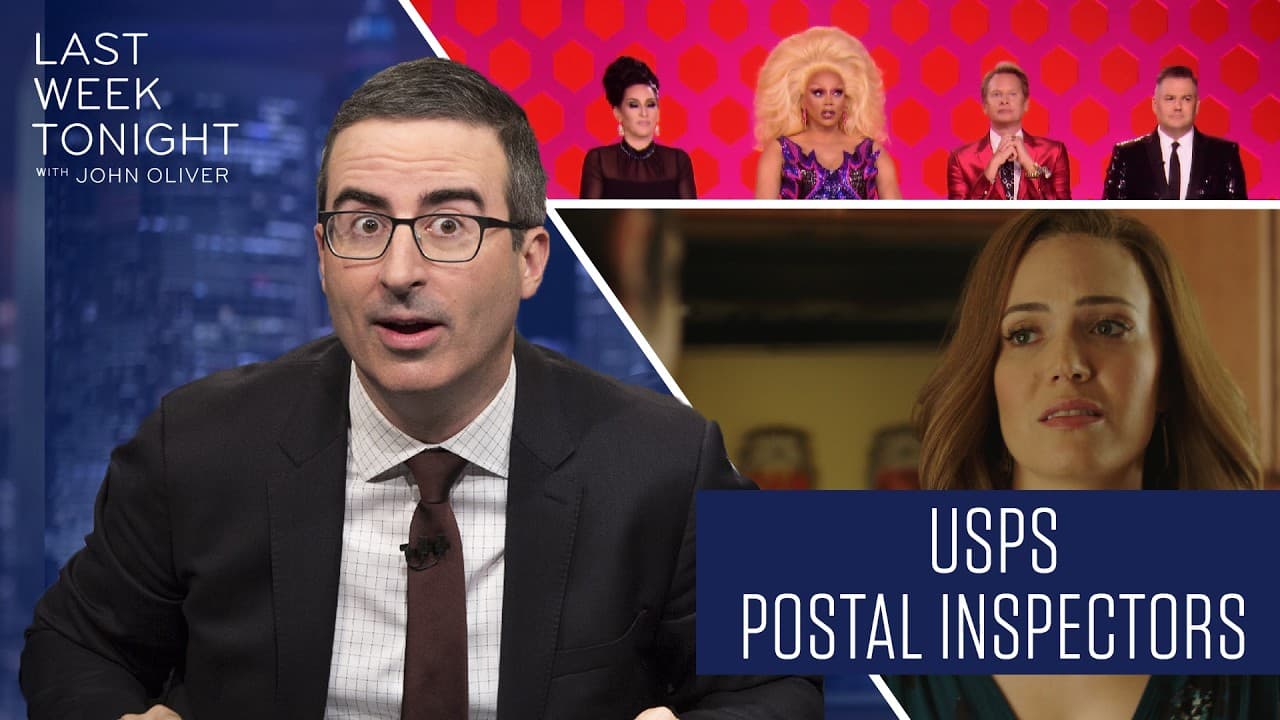 USPS Postal Inspectors: Last Week Tonight with John Oliver (Bonus Segment) — News mealtime video