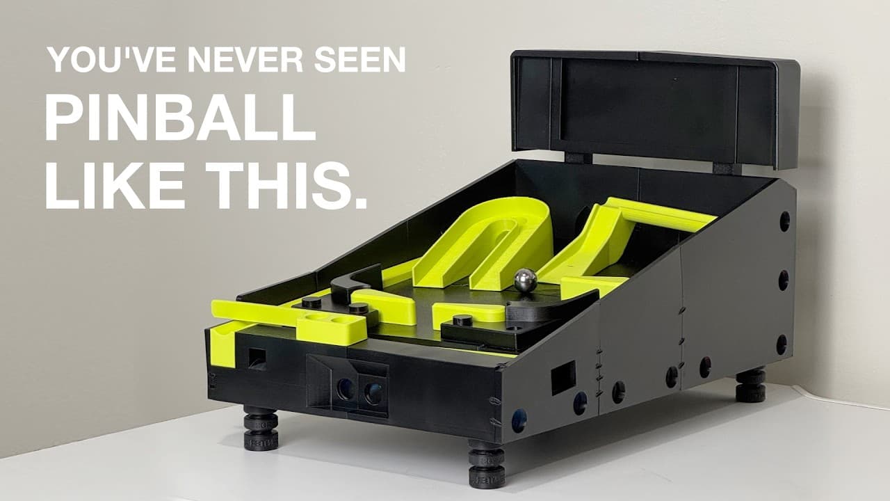 Pinball like you've never seen before. — Gaming mealtime video