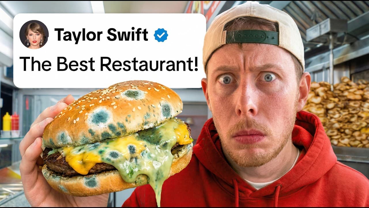 I Tested Celebrities Favourite Restaurants! — mealtime video thumbnail