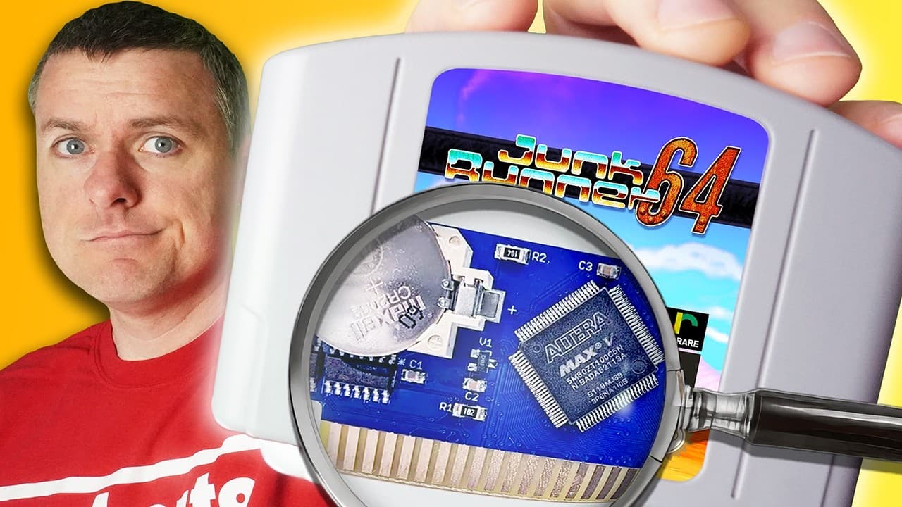 Inside an N64 Cartridge: How the Hardware Actually Works — mealtime video thumbnail