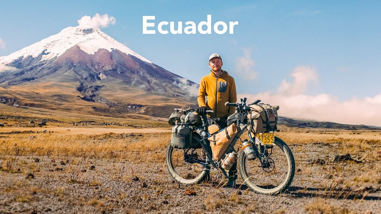 1 Month Cycling through Ecuador — mealtime video thumbnail