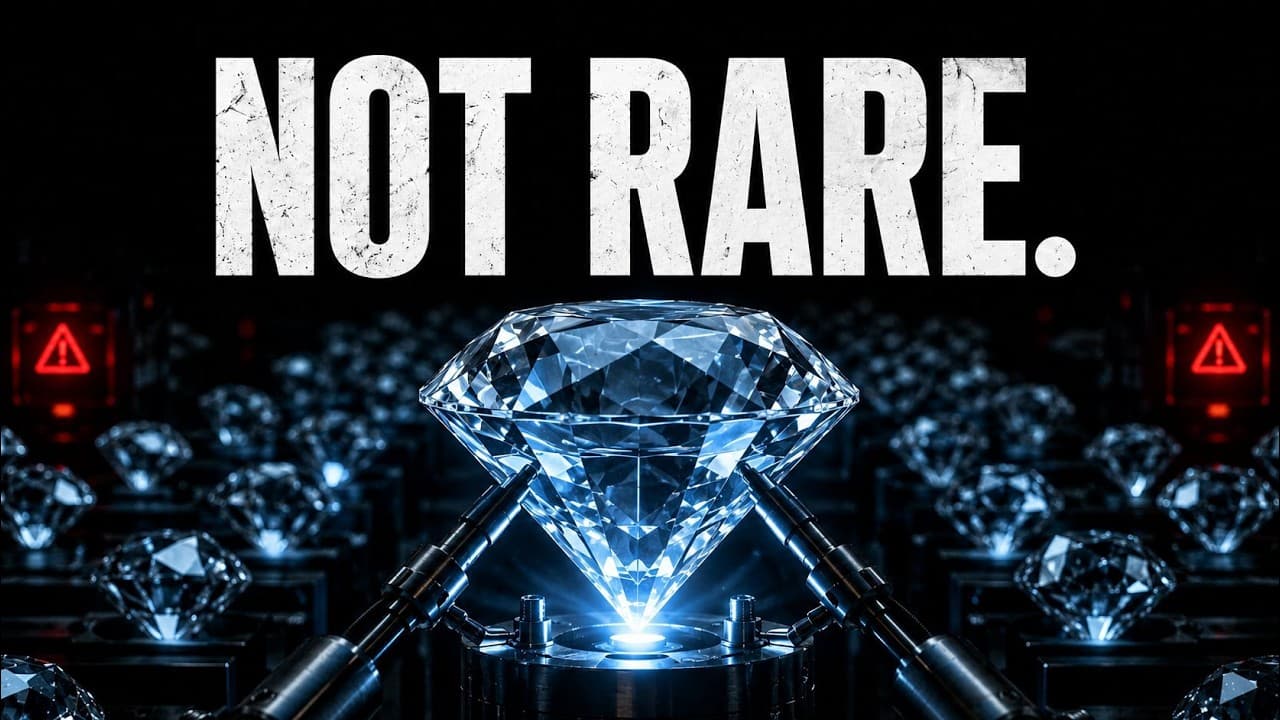Why Diamonds Are Worthless (The Greatest Marketing Scam) — mealtime video thumbnail