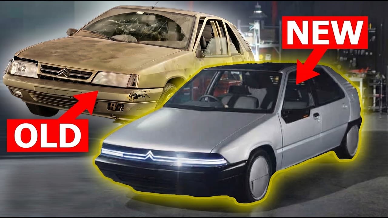 Turning a $400 Abandoned Citroën ZX into a Cyberpunk Restomod — mealtime video thumbnail