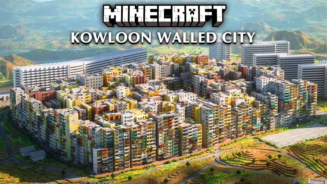 The Worst City on Earth, Built in Minecraft — mealtime video thumbnail