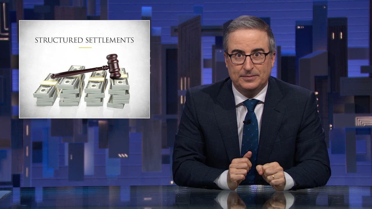 Structured Settlements & Factoring Companies: Last Week Tonight with John Oliver (HBO) — mealtime video thumbnail