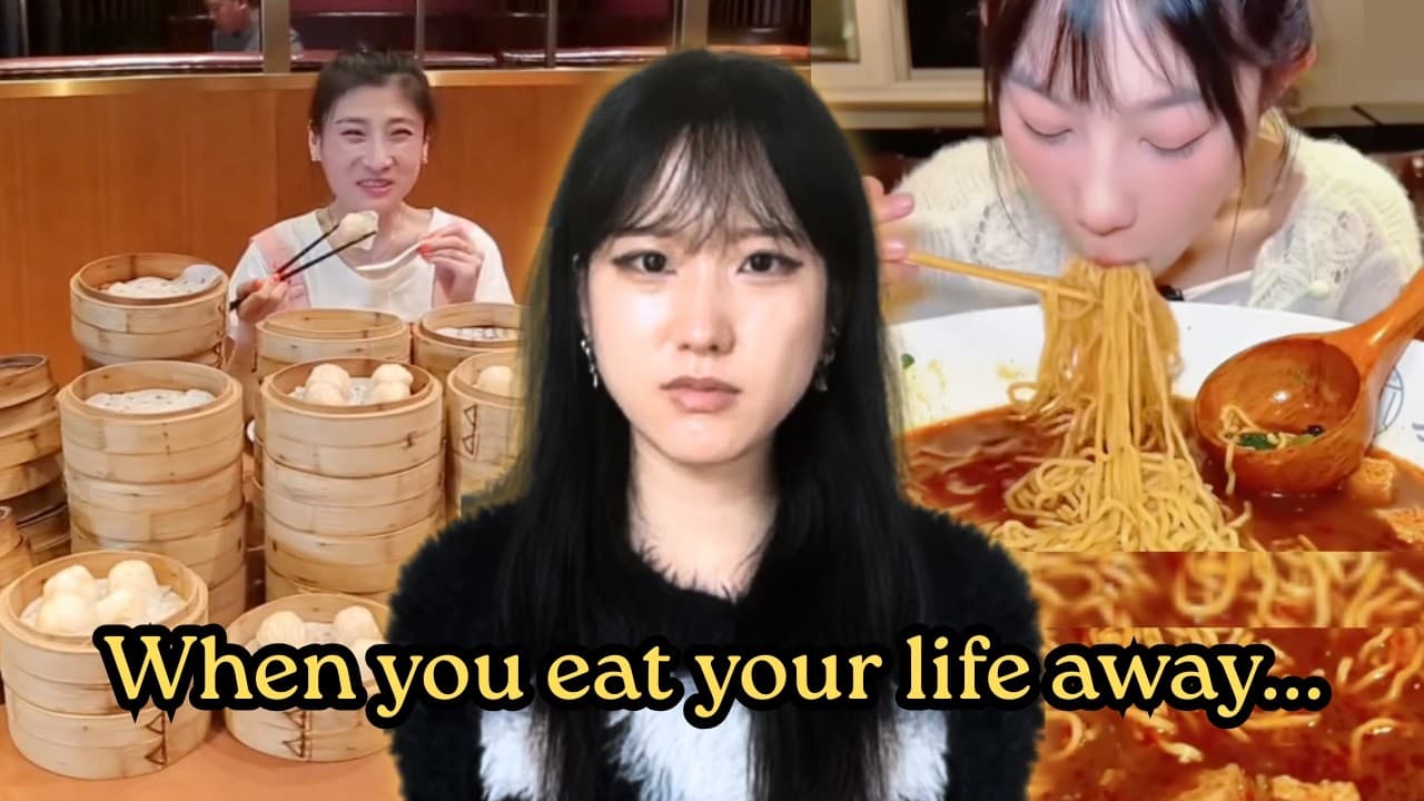 Forced to Eat and Stay Skinny | The Dark Side of Mukbang in China — mealtime video thumbnail