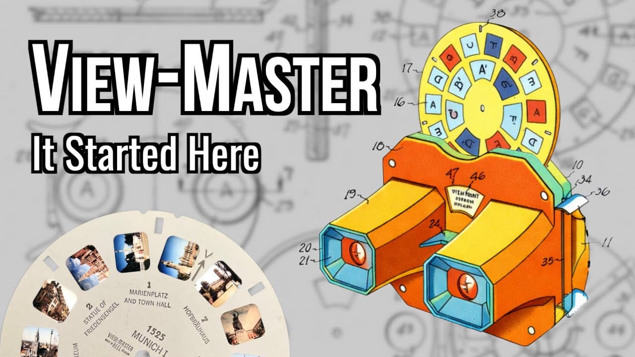 How a Piano Repairman Invented View-Master, the World’s Most Famous 3D Viewer — mealtime video thumbnail