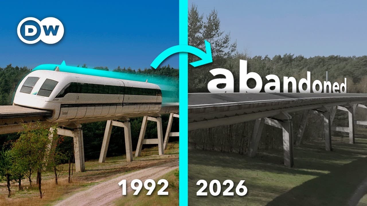 The rise and fall of Germany's maglev supertrain — mealtime video thumbnail