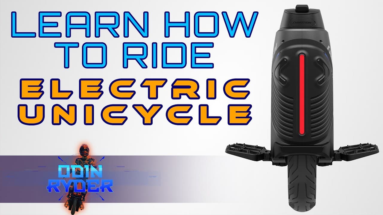 Learn How To Ride an Electric Unicycle — mealtime video thumbnail