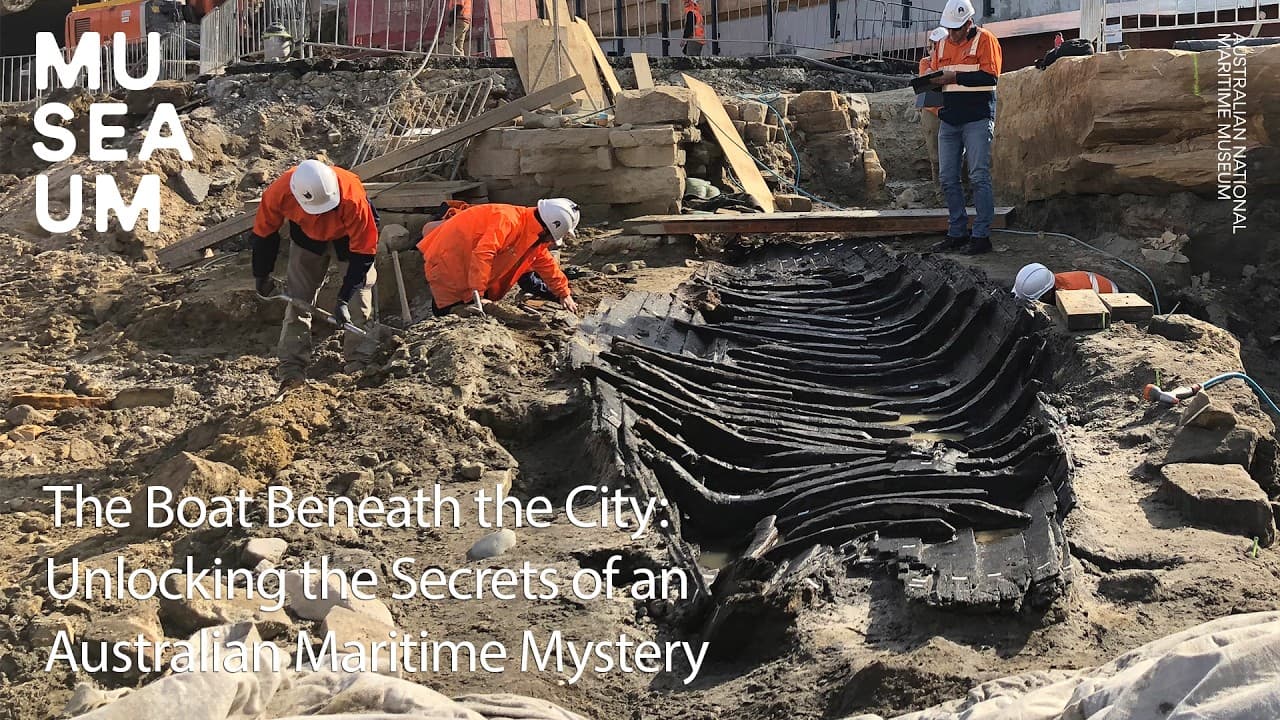 The Boat Beneath the City: Unlocking the Secrets of an Australian Maritime Mystery - Episode 1 — mealtime video thumbnail