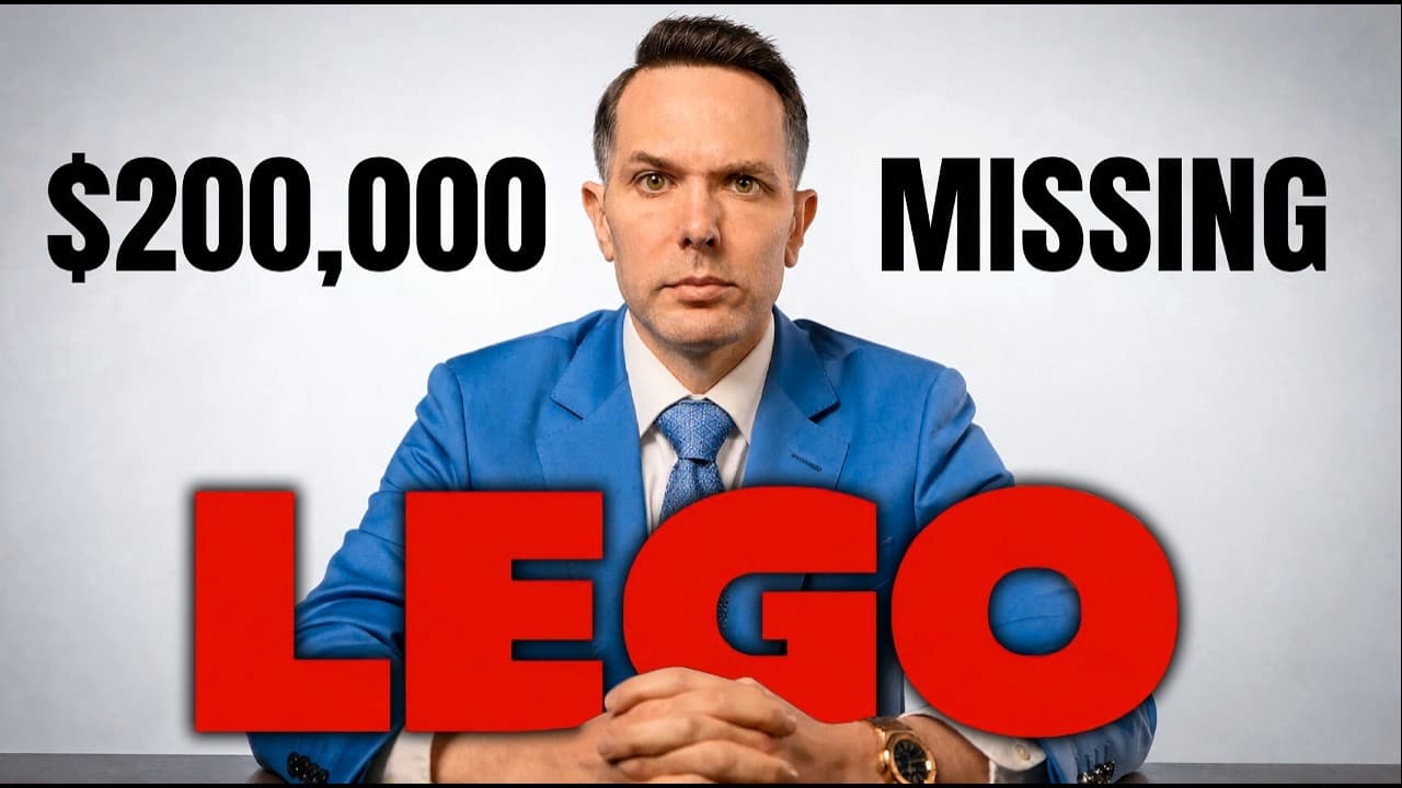 The $200,000 LEGO Scandal — mealtime video thumbnail