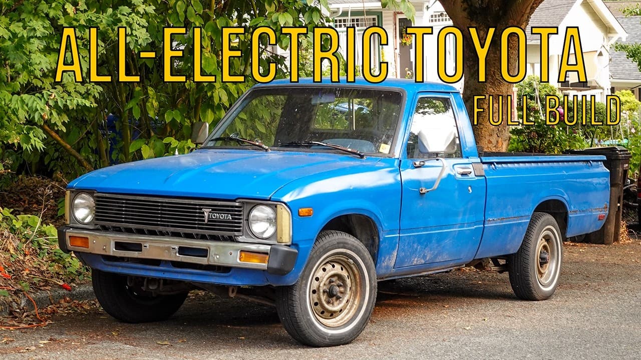 Building an Electric Toyota Pikcup Truck in 12 Minutes | Full DIY Build — mealtime video thumbnail