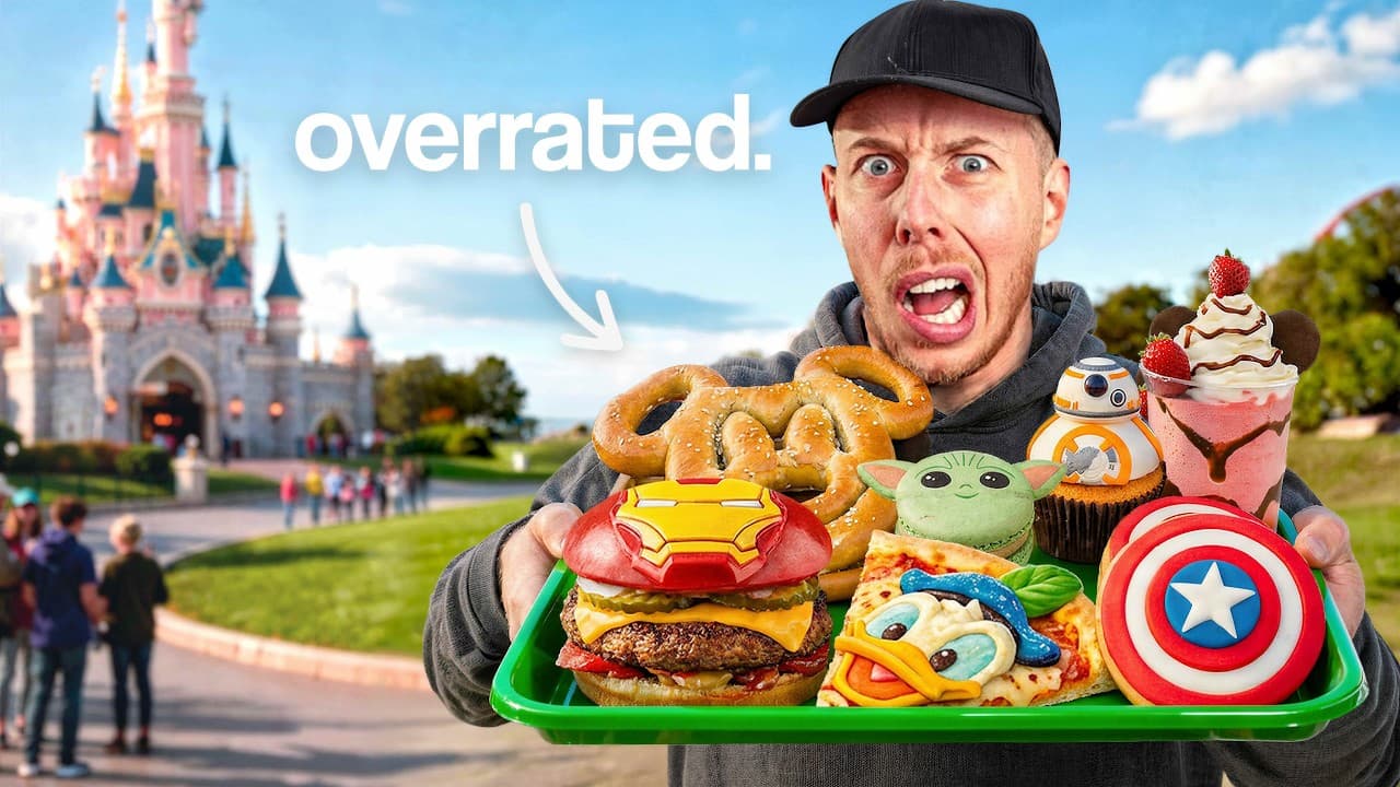 I Tried Every Food at Disneyland — mealtime video thumbnail